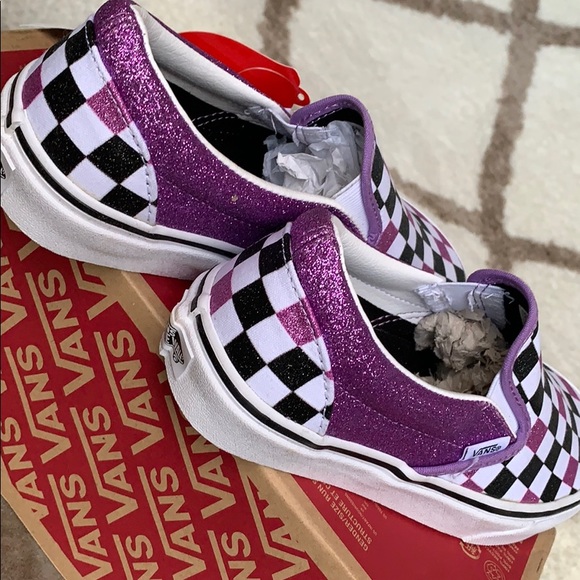 VANS CLASSIC SLIP ON GLITTER CHECKERBOARD WMNS - Picture 11 of 16